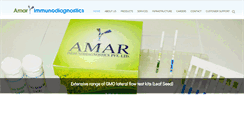 Desktop Screenshot of amarimmunodiagnostics.com